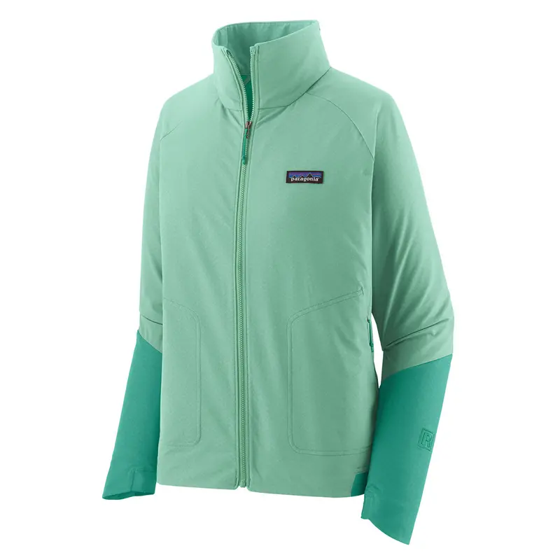 Patagonia Women's R1 Crossstrata Jacket - Early Teal 1