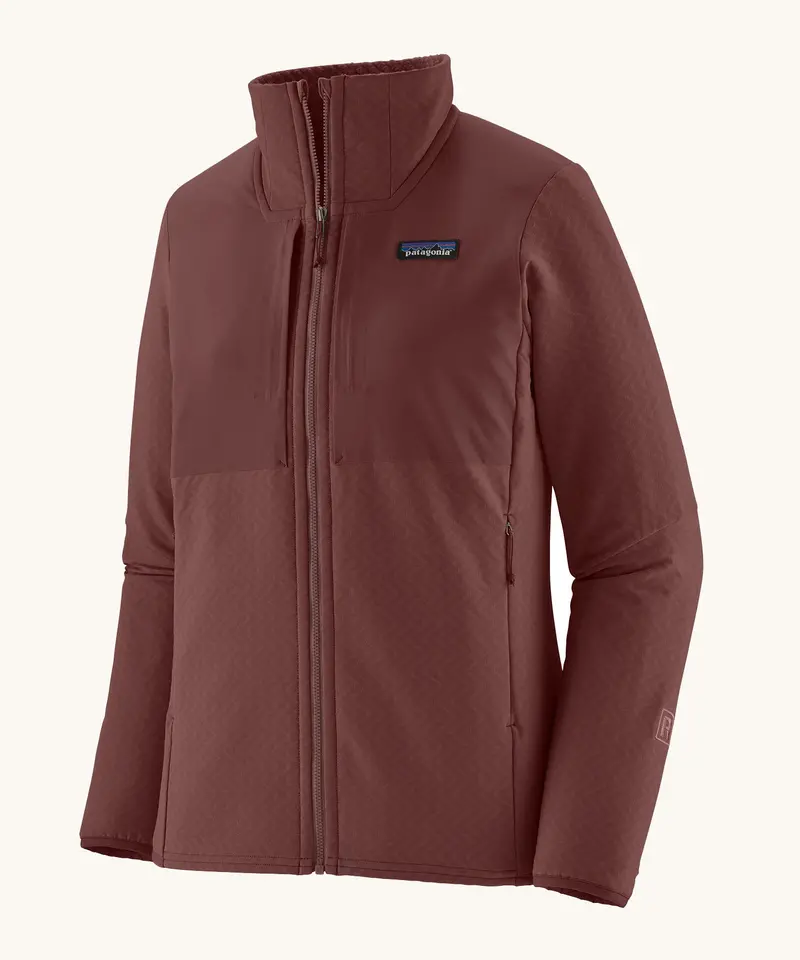 Patagonia Women's R2 Crossstrata Jacket - Dark Ruby 1