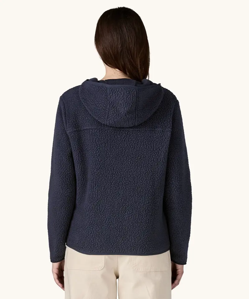 Patagonia Women's Retro Pile Hoody - Sunken Blue 3