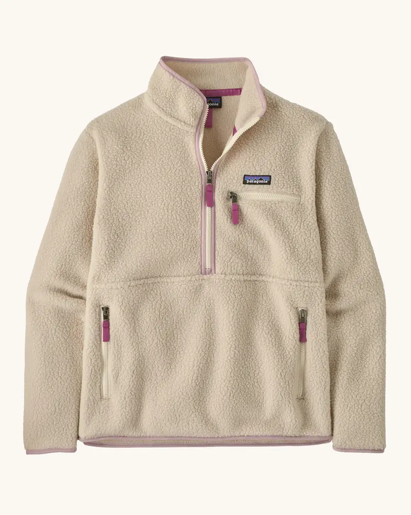 Patagonia Women's Retro Pile Marsupial Fleece - Dark Natural 1