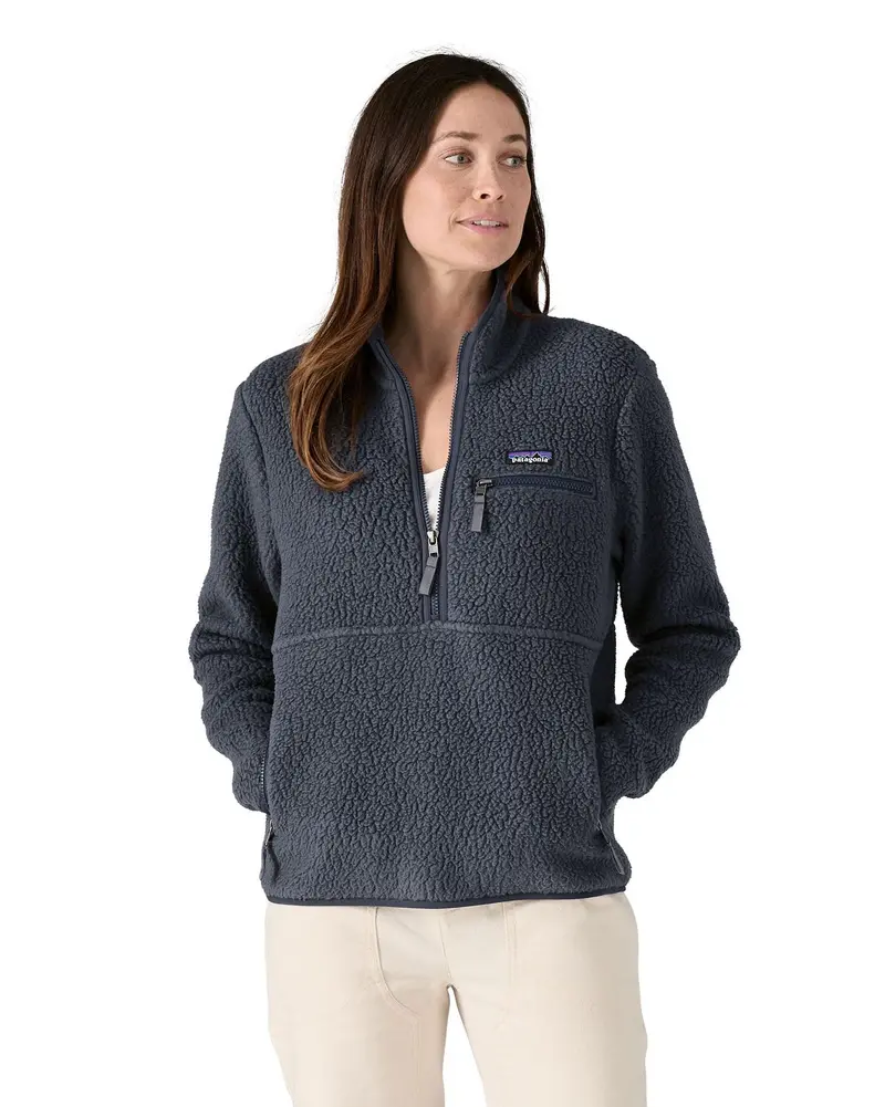 Patagonia Women's Retro Pile Marsupial Fleece - Dark Natural 2