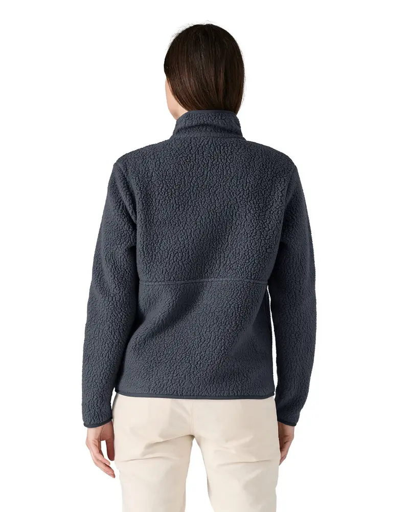 Patagonia Women's Retro Pile Marsupial Fleece - Dark Natural 3