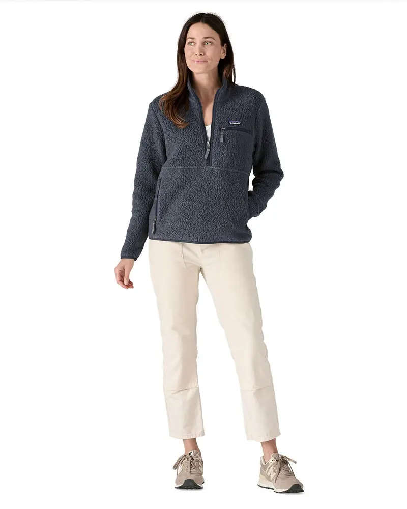 Patagonia Women's Retro Pile Marsupial Fleece - Dark Natural 4