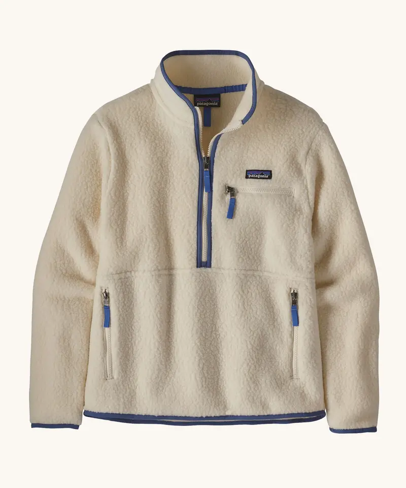 Patagonia Women's Retro Pile Marsupial Fleece - Natural 1