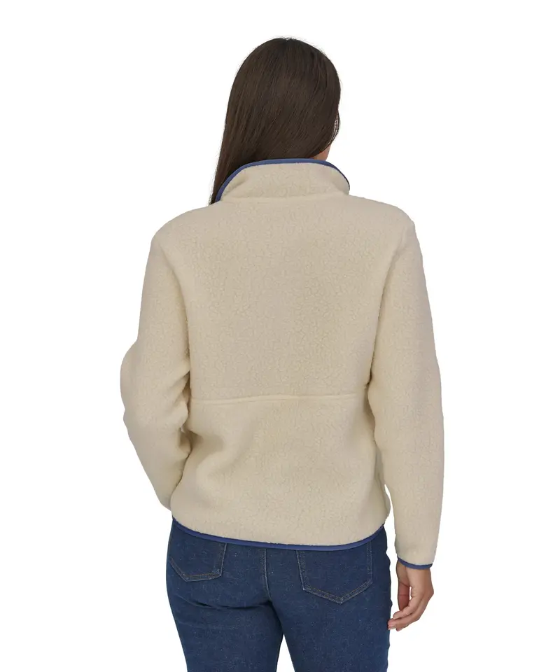 Patagonia Women's Retro Pile Marsupial Fleece - Natural 4