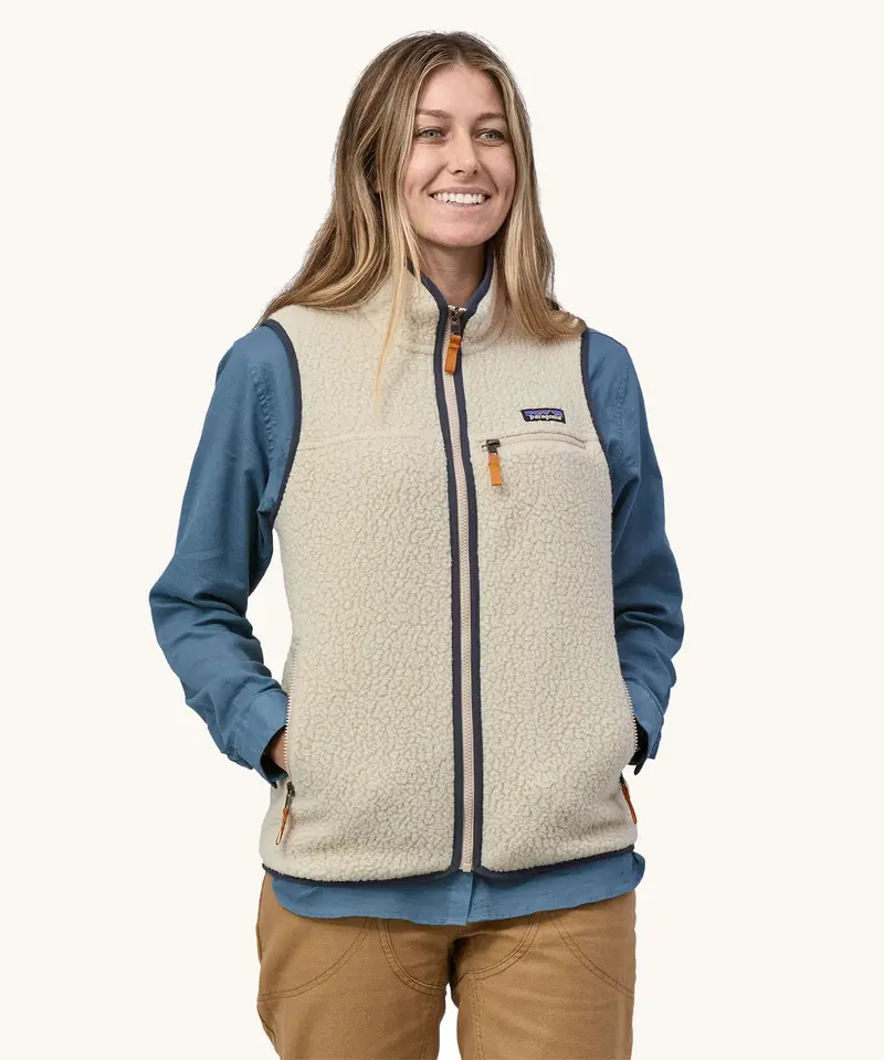Patagonia Women's Retro Pile Vest - Pelican 1