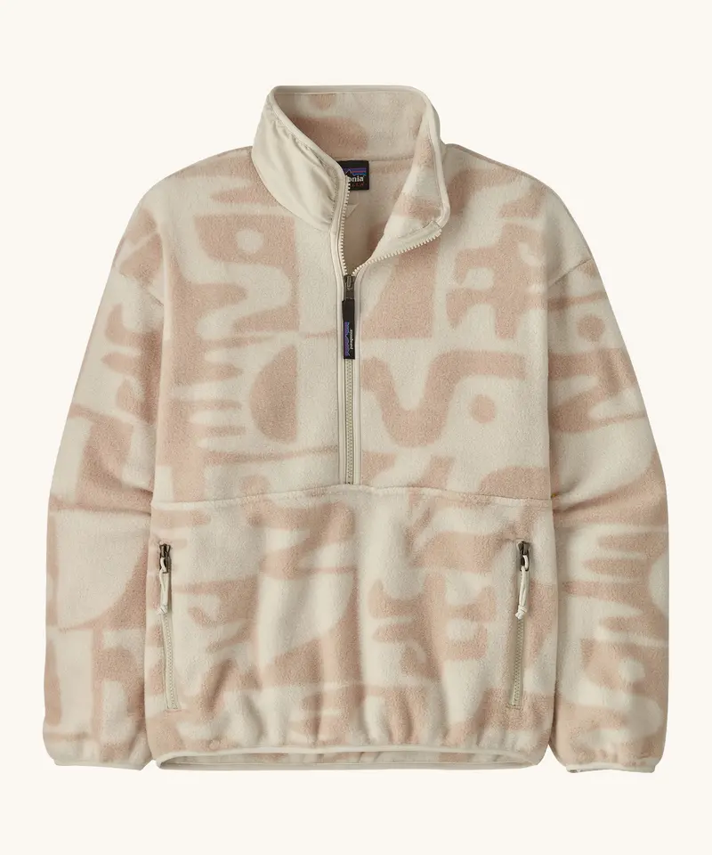 Patagonia Women's Synchilla Fleece Marsupial - Mother Tree / Dyno White 1