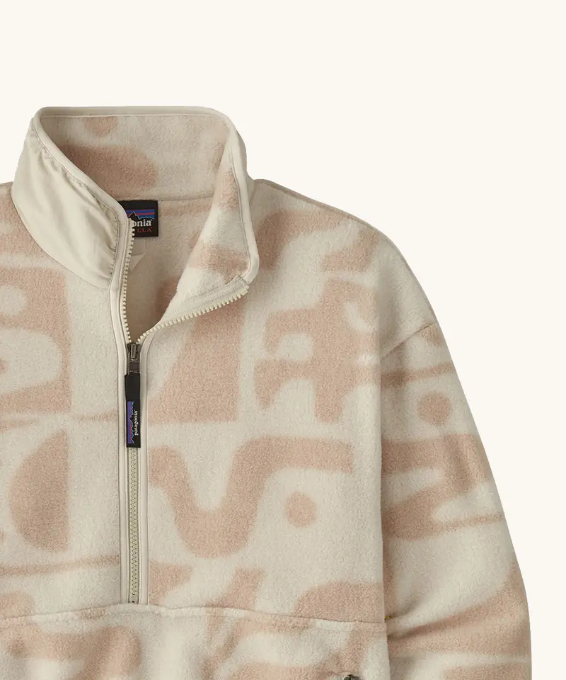 Patagonia Women's Synchilla Fleece Marsupial - Mother Tree / Dyno White 2