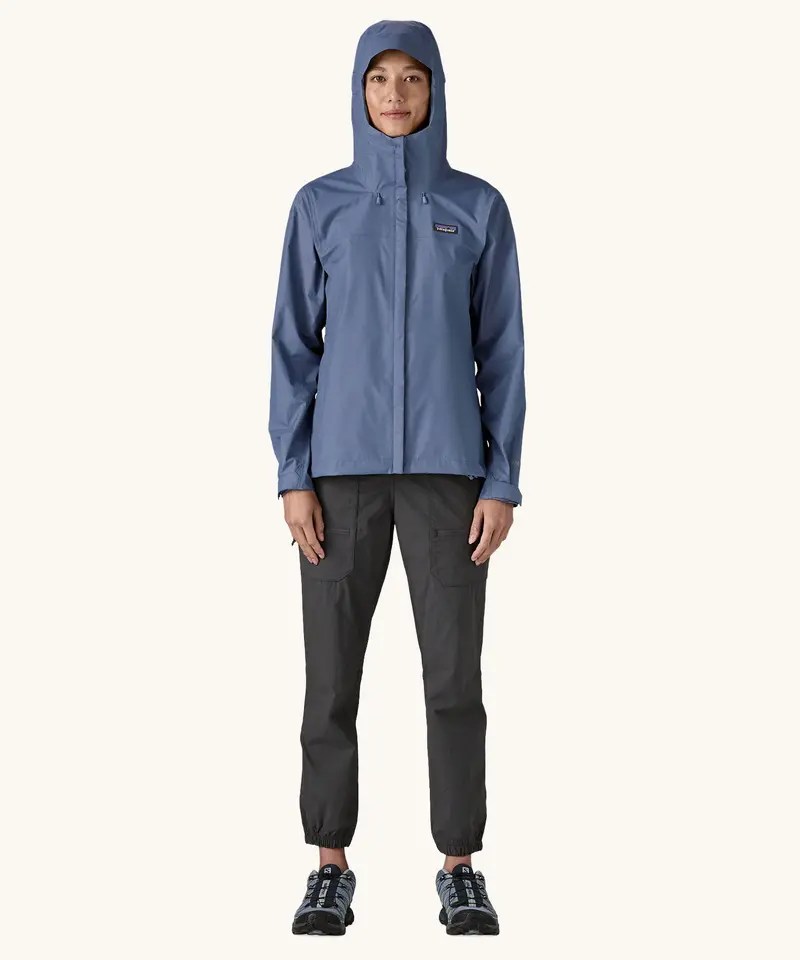 Patagonia Women's Torrentshell 3L Rain Jacket - Current Blue 4