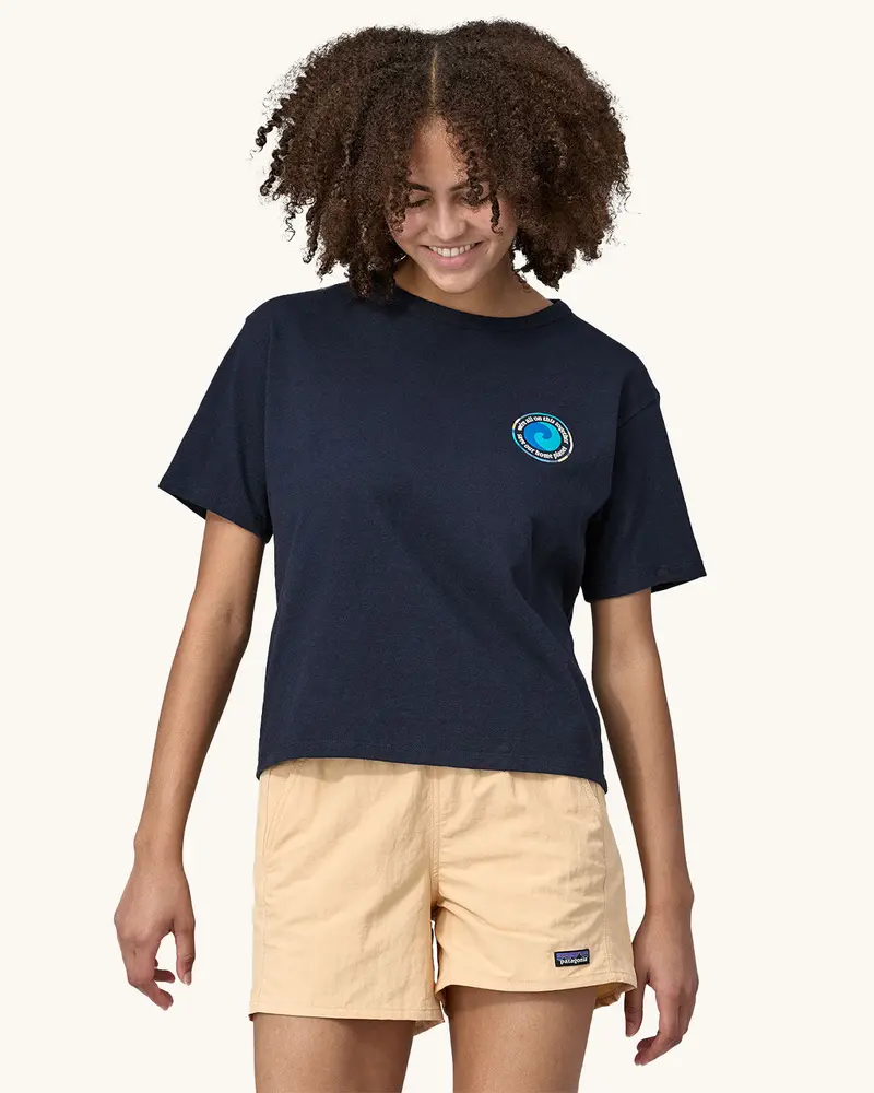 Patagonia Women's Unity Fitz Easy Cut Responsibili-Tee - Ink Black 2