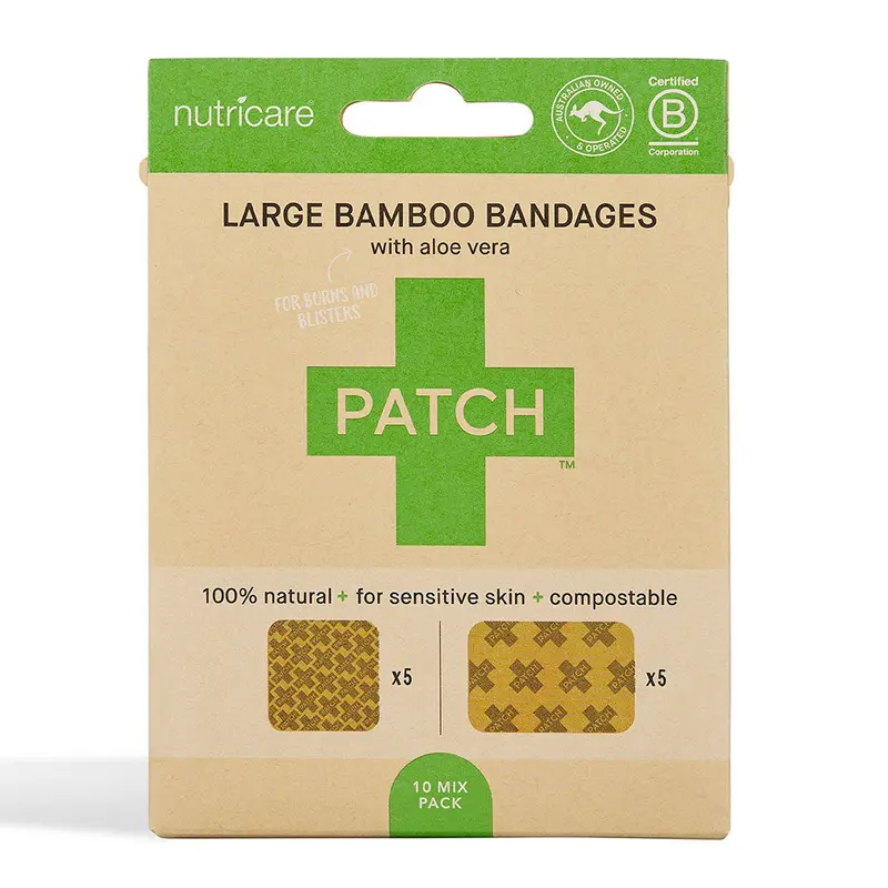Patch Large Biodegradable Plasters - Aloe Vera 1