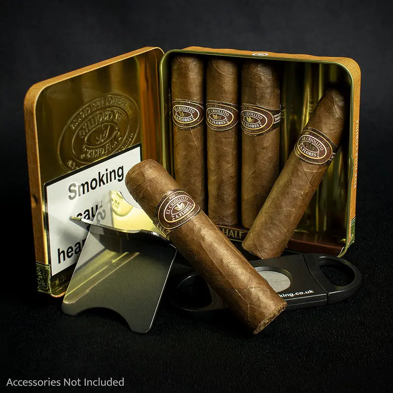 Pdr Cigars El Criollito Half Corona Cigars - Tin Of 5 1