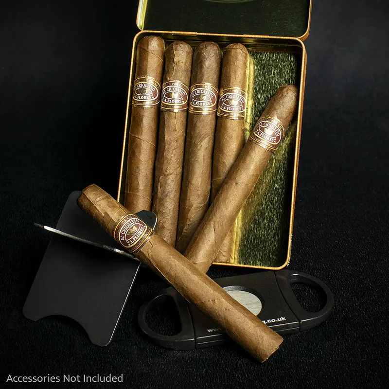 Pdr Cigars El Criollito Purito Cigars - Tin Of 6 1