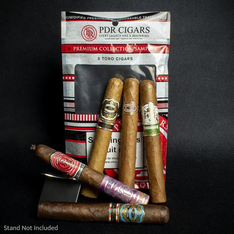 Pdr Premium Collection Toro Cigar Sampler - Pack Of 5 1