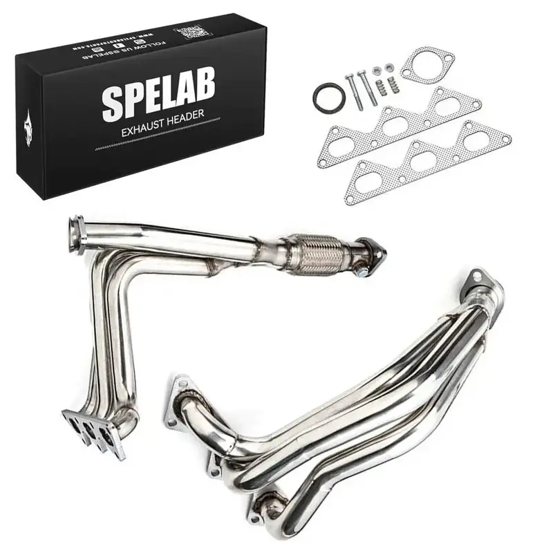 Performance Exhaust Header | 1991-1999 Mitsubishi 3000Gt / 1991-1996 Dodge Stealth 3.0L Dohc Non-Turbo V6 3