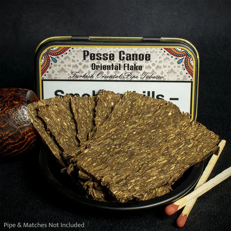 Pesse Canoe Turkish Oriental (Spicy & Floral) Pipe Tobacco - 50G Tin 1