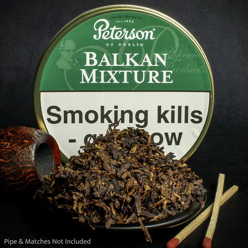 Peterson Balkan Mixture Pipe Tobacco - 50G Tin 1