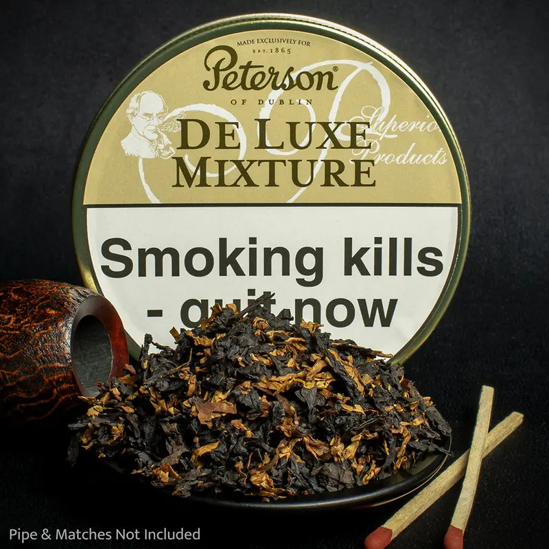Peterson De Luxe Mixture Pipe Tobacco - 10G Sample 1