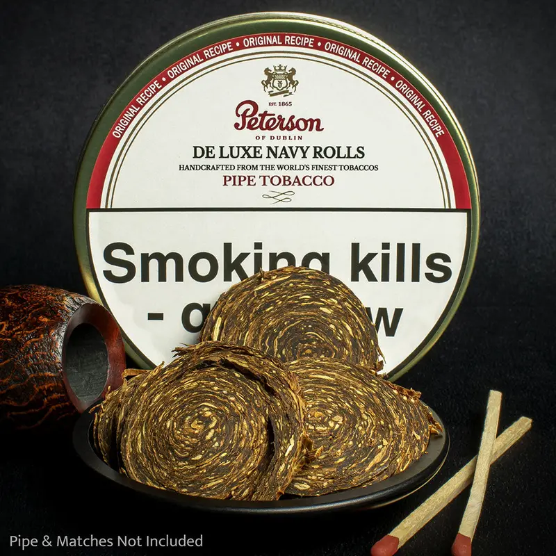 Peterson De Luxe Navy Rolls Pipe Tobacco - 10G Sample 1