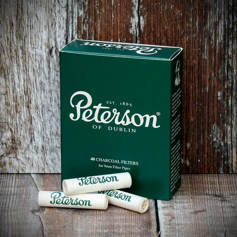 Peterson Of Dublin 9Mm Filters - 40 Pack 1