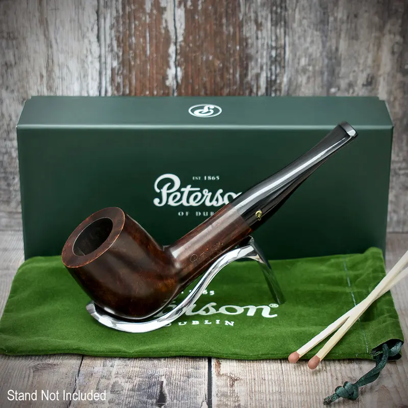 Peterson Of Dublin Aran Briar Smoking Pipe - Shape No.107 1