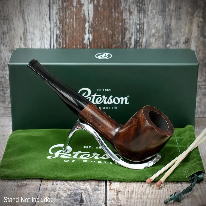 Peterson Of Dublin Aran Briar Smoking Pipe - Shape No.107 2