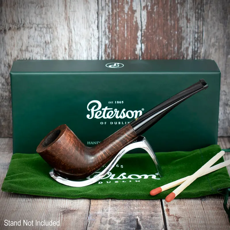 Peterson Of Dublin Aran Briar Smoking Pipe - Shape No.268 2