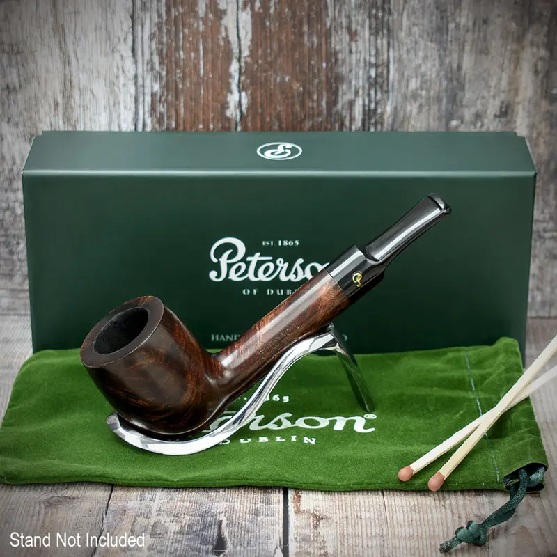 Peterson Of Dublin Aran Briar Smoking Pipe - Shape No.53 1