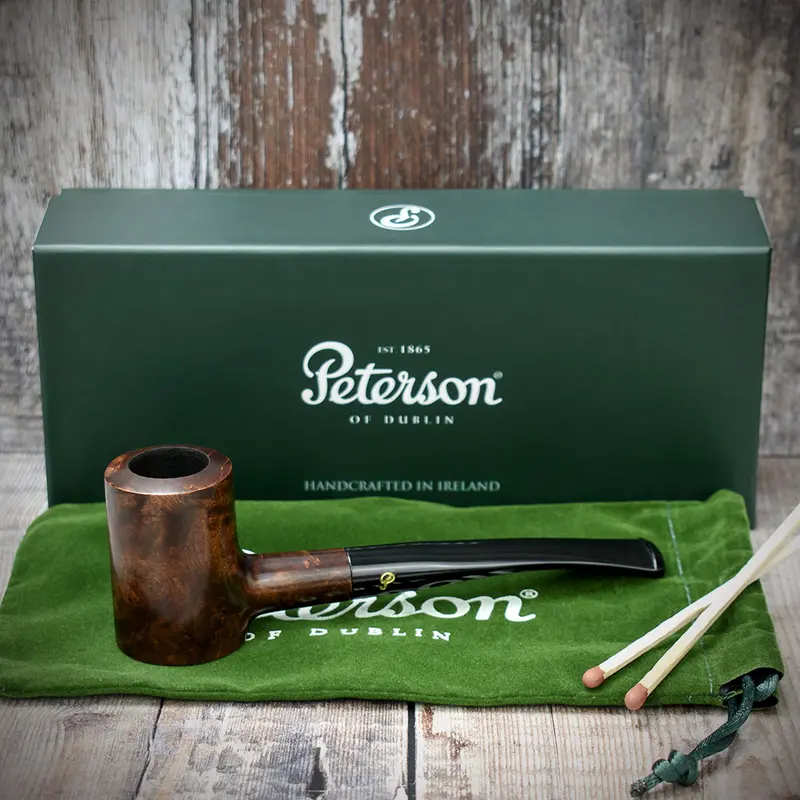 Peterson Of Dublin Aran Briar Smoking Pipe - Shape No.701 2
