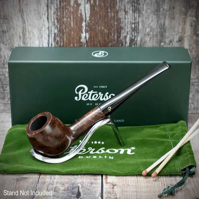Peterson Of Dublin Aran Briar Smoking Pipe - Shape No.86 1