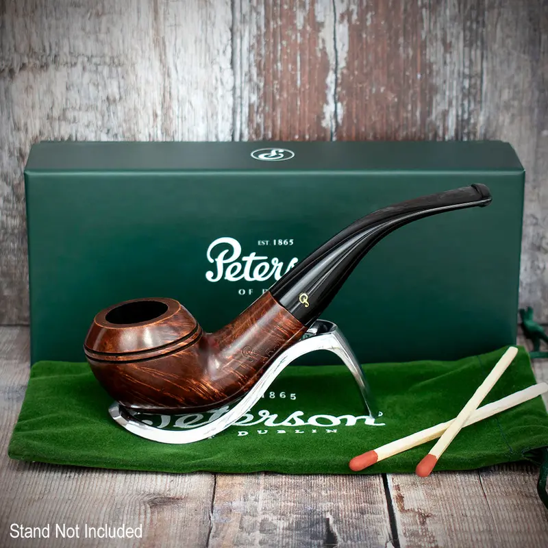 Peterson Of Dublin Aran Briar Smoking Pipe - Shape No.999 2