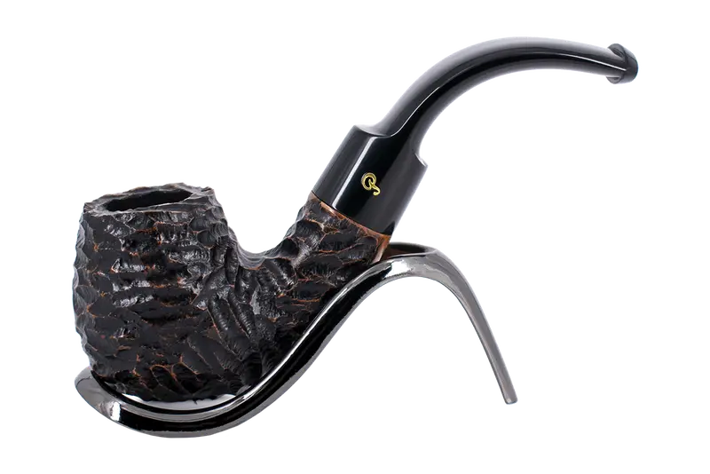 Peterson Of Dublin Aran Rusticated Briar Smoking Pipe - Shape No.221 1