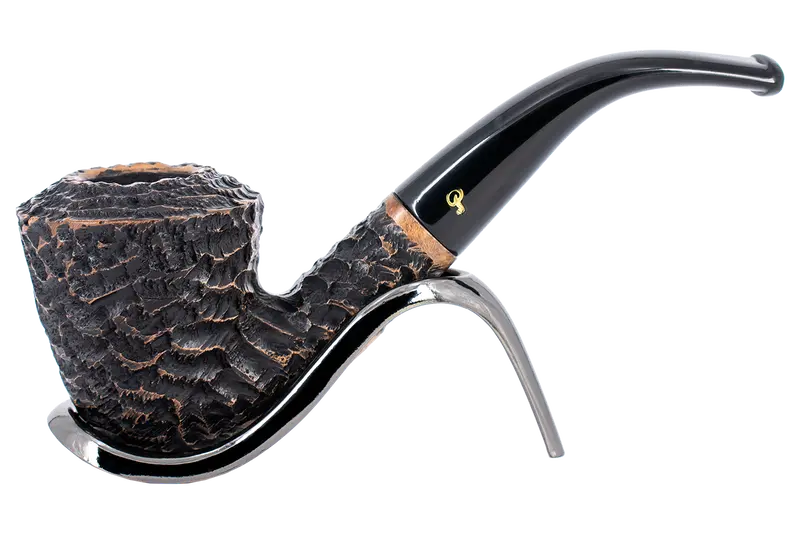 Peterson Of Dublin Aran Rusticated Briar Smoking Pipe - Shape No.B10 1
