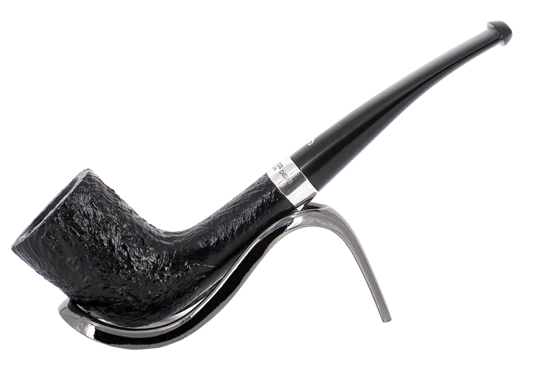Peterson Of Dublin Cara Sandblasted Briar Smoking Pipe - Shape 268 1