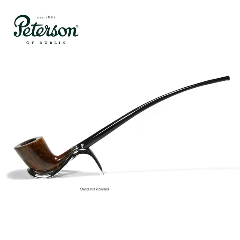 Peterson Of Dublin Churchwarden Briar Smoking Pipe - D6 Smooth 1