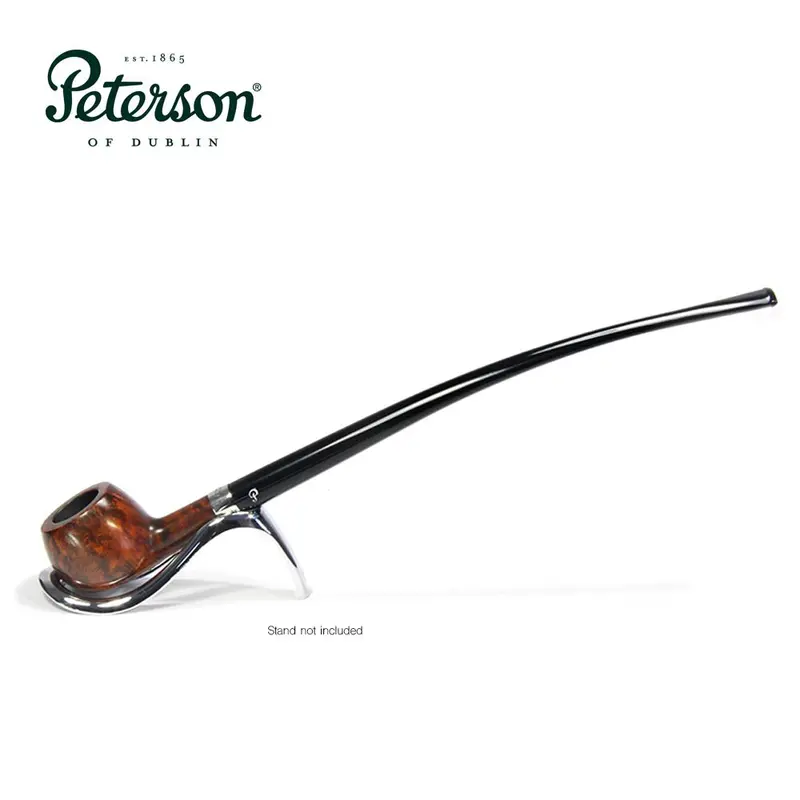 Peterson Of Dublin Churchwarden Briar Smoking Pipe - Prince Smooth 1