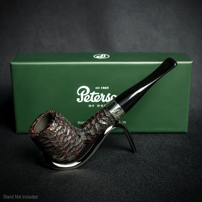 Peterson Of Dublin Donegal Rocky Briar Smoking Pipe - Shape No.X105 2