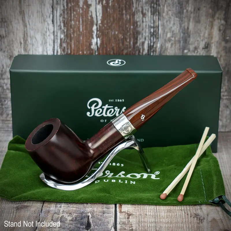 Peterson Of Dublin Harp Briar Smoking Pipe - Shape No.107 1