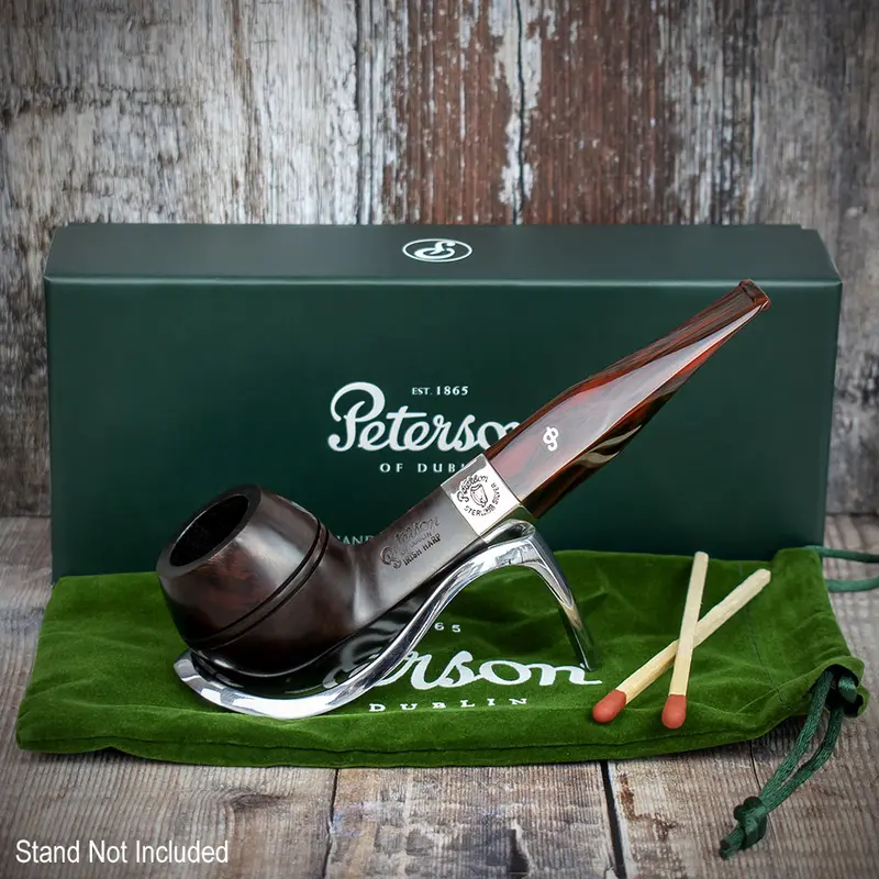 Peterson Of Dublin Harp Briar Smoking Pipe - Shape No.150 1