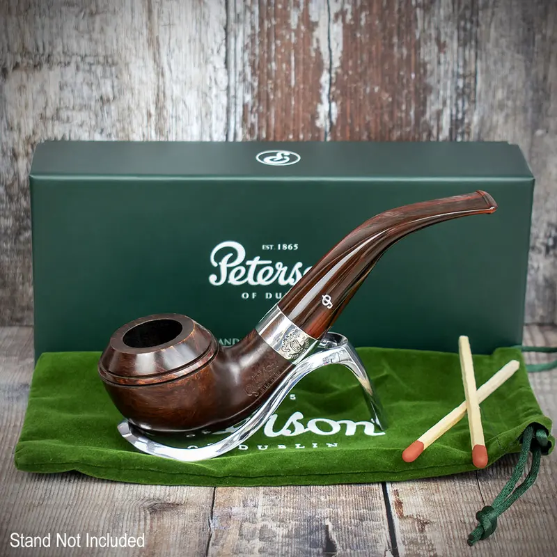 Peterson Of Dublin Harp Briar Smoking Pipe - Shape No.999 2