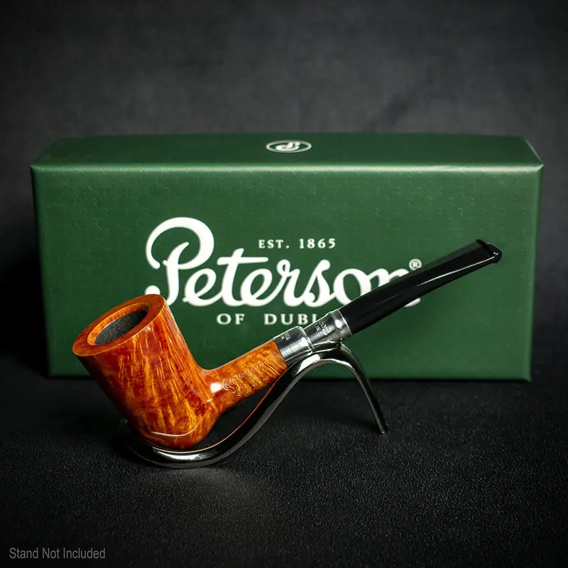 Peterson Of Dublin High Grade Natural Spigot Briar Smoking Pipe - Shape D17 2