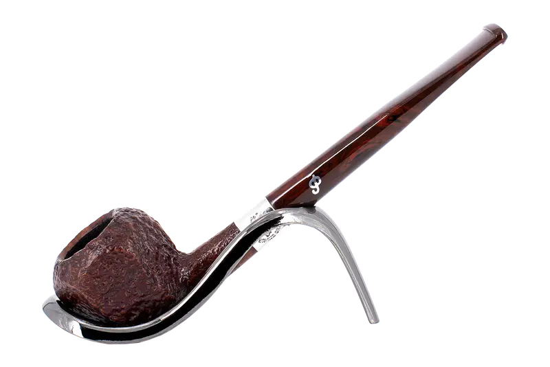 Peterson Of Dublin Irish Harp Sandblasted Smoking Pipe - Shape 3085 1