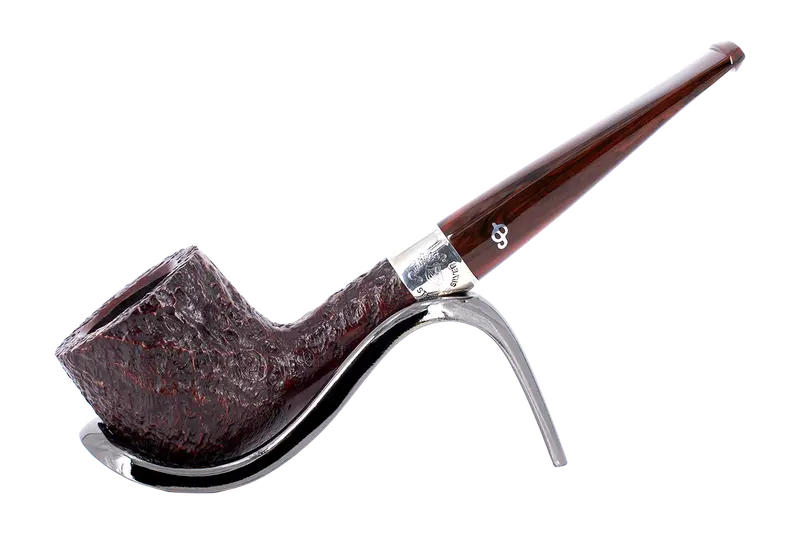 Peterson Of Dublin Irish Harp Sandblasted Smoking Pipe - Shape 608 1