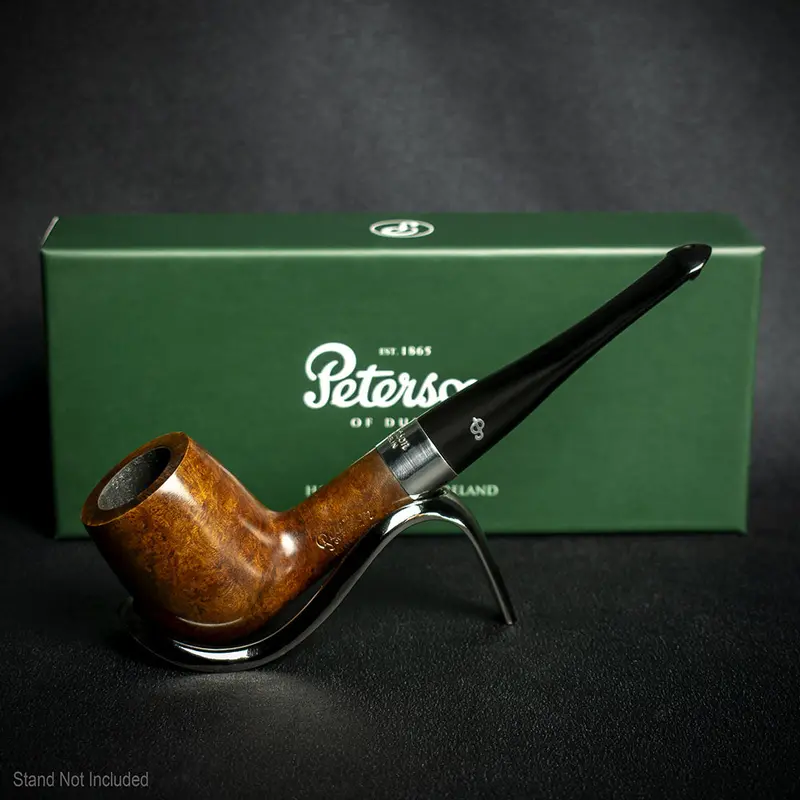 Peterson Of Dublin Kildare Silver Mounted Briar Pipe - Shape No.06 9Mm Filter 2
