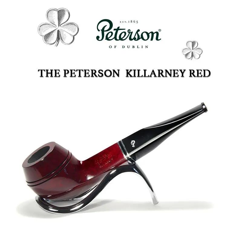 Peterson Of Dublin Killarney Red Briar Smoking Pipe - Shape No.150 2