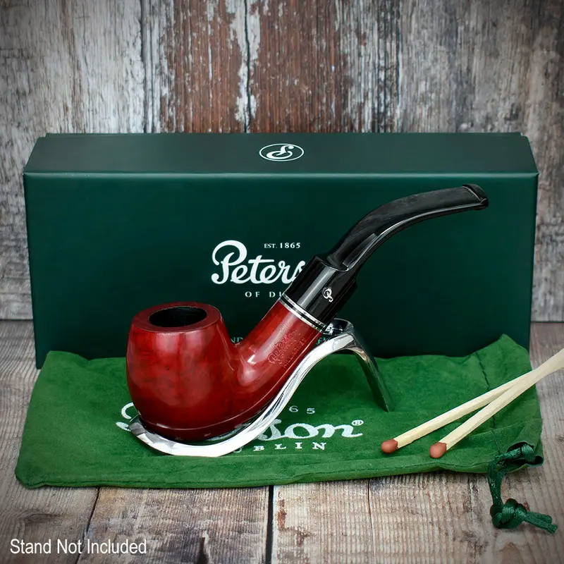 Peterson Of Dublin Killarney Red Briar Smoking Pipe - Shape No.221 2