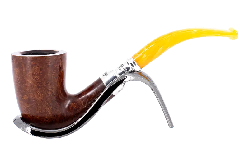 Peterson Of Dublin Rosslare Silver Spigot - Shape 128 1