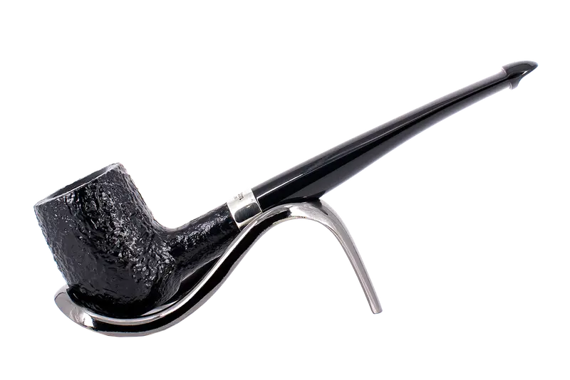 Peterson Of Dublin Sandblast Speciality Briar Smoking Pipe - Barrel Sandblast 1
