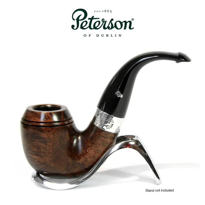 Peterson Of Dublin Sherlock Holmes Briar Smoking Pipe - Dark Series Baskerville 1