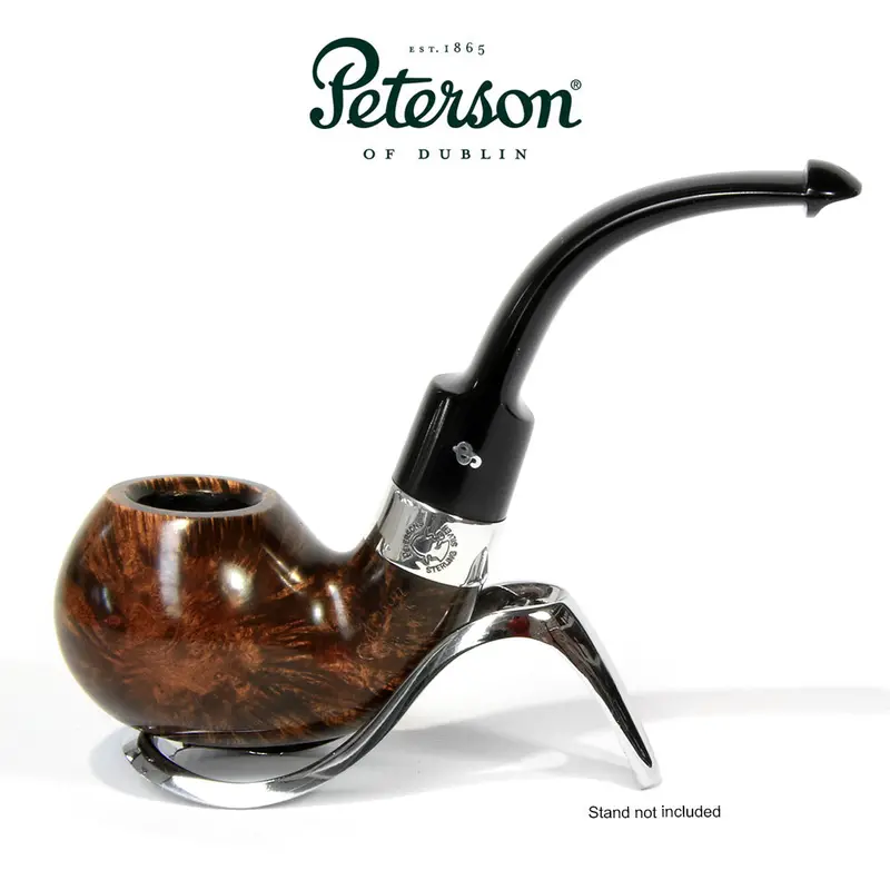 Peterson Of Dublin Sherlock Holmes Briar Smoking Pipe - Dark Series Lestrade 1